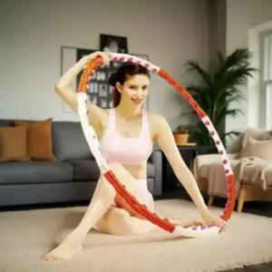 훌라후프 효과 뱃살 지압 실내 운동 칼로리 원 1.2kg