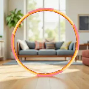 훌라후프 효과 뱃살 지압 실내 운동 칼로리 2.1kg