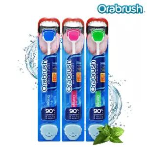 오라브러쉬 혀클리너 3개세트 입냄새제거 혀백태제거