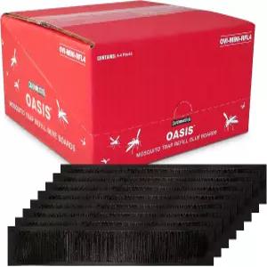 캐치마스터 오아시스 오비 미니 모기장 리필 8팩 가정용 야외 모기 방제 뒷마당 곤충 퇴치기 교체용 보드