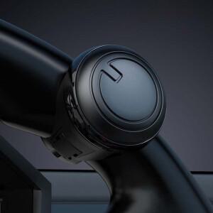 내구성 있는 360도 회전 금속 베어링 파워 핸들 스티어링 휠 부스터 스피너 노브 보조기