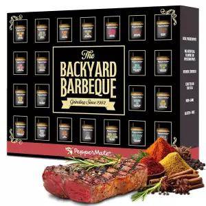 궁극의 22가지 향신료 그릴 요리 선물 세트 - 바비큐 스테이크 치킨 해산물을 위한 미식 셰프 승인 천연