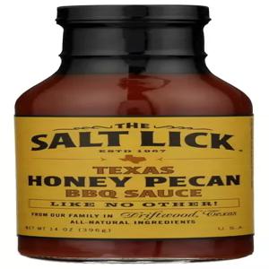 솔트 핥기 허니 피칸 바비큐 소스 텐 프리 12온스(6팩)