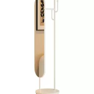 전신거울 행거 침실 골드 드레스룸 옷걸이 피팅 선반 스탠드형 코너 일체형