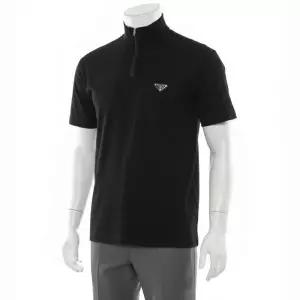 프라다 피케 반집업 티셔츠