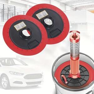 범용 그리스 흡입 플레이트 버터 건 오일 팬 5660mm 누출 방지 윤활 보조 컵 자동차 액세서리