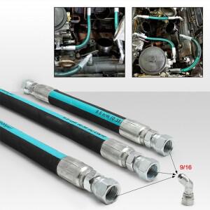 고압 오일 펌프 HPOP 호스 라인 세트, 99-03 포드 7.3L 파워스트로크