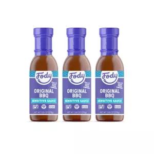 Fody Foods 바비큐 소스 로우 푸드맵 인증 내장 친화적 양파 없음 IBS 친화적인 주방 필수품 텐 프리 유당