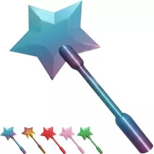 바미알리 3D 프린팅 지팡이 탭 투 페이 요정 신용카드 스타 매직 비접촉식 결제 카드 소지자