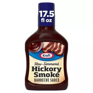 크래프트 히코리 스모크 슬로우-심머 바비큐 소스 17.5온스 병