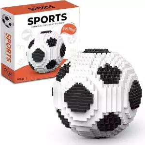 키줄레이 축구공 블록 세트 발크 화이트 볼 데코 모델 키트 교육용 STEM 장난감 선물 (850개)