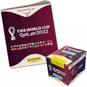 파니니 FIFA 월드컵 카타르 2022 앨범 + BOX 팩 50개 팩당 스티커 5개