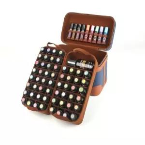 에센셜 오일 케이스 다기능 홀더 휴대용 페이셜 포함된 매니큐어 아로마 운반 공병 헤어