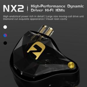 ND NX2 고성능 HIFI 분리형 이어폰형 유선 라이브 무대 모니에 최적한 높은 음질과 낮은 저음