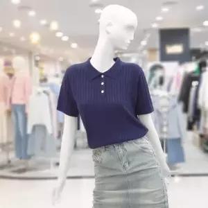 [ab.f.z]abfz sh06 모던 케이블 반팔 니트 출근룩 SLBHA2W35D (47335134)