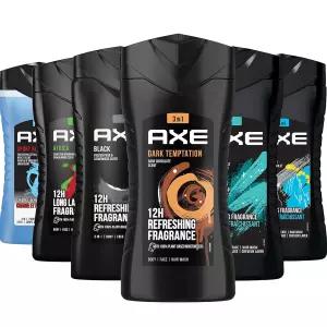AXE 남성용 바디워시 버라이어티 세트 6팩 다양한 향 3-in-1 바디 페이스 앤 헤어 워시 각각 8.5온스