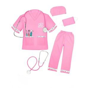 어린이용 앤필 치과 코스튬 닥터 놀이 세트 소년 소녀용 할로윈 드레스업