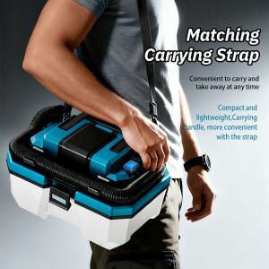 휴대용 브러시리스 진공 청소기 가정용 무선 습식 및 마키타용 18V 리튬 배터리 먼지 추출기