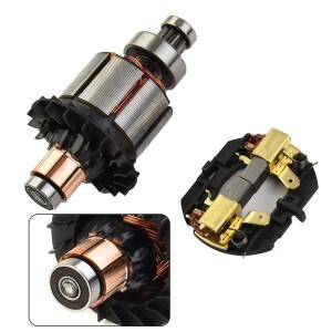 De-walt 18V 모터 전기자 DCH243 SDS 해머 드릴 전동 공구 액세서리 카본 브러쉬 홀더