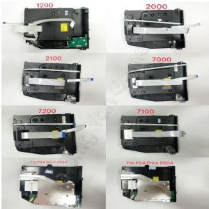 [호환품]PS4 1200 슬림 프로 게임 콘솔 CUH-2000 CUH KEM-860용  교체 블루레이 DVD 드라이브