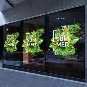 가게 SALE 매장 정전기 시트지 쇼윈도 창문스티커 세일 유리창