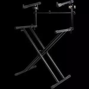 디지털피아노 건반 받침대 이동식 악기 선반 건반스탠드 신디사이저 접이식 버스킹 형 거치대