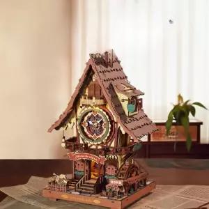 선물 입체퍼즐 키트 항균 블록 입체 나무 만들기 수업 외국인선물추천 빌딩 목재