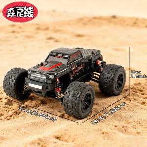 센닉숑 1/20 40km/h 브러시리스 RC 드리프트 카 LED 라이트 4WD 전기 고속 레이싱 원격 조종 몬스터 트럭