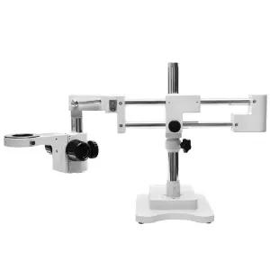 광학현미경 거치대 알루미늄 산업용 지지대 범용 고정 브래킷 발란서 산업용현미경 홀더 듀얼