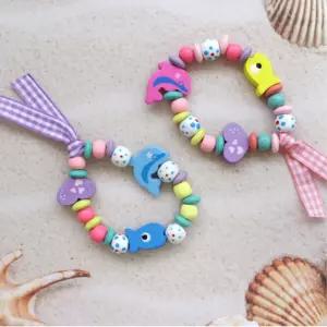 유아 창작놀이 물고기 손목팔찌만들기(10p) 단체수업 미적감각 자기주도