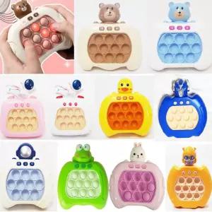 팝잇 스피드게임 푸쉬팝 기억력게임 뽁뽁이 보드게임 치매예방 스퀴시 돌봄교실 두뇌개발 크리스마스선물