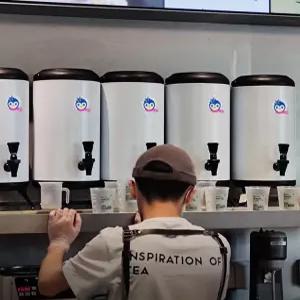 대형 업소용 냉온수통 물통 보온통 스텐 국물통 식당 가열 육수 스테인리스 교회 스테인레스