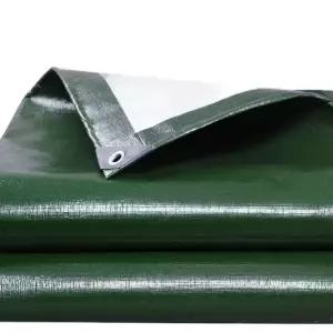 4x0m 타포린 방수포 야외 원단 녹색 방수천 시트 4m 은색 두꺼운 xx 2m