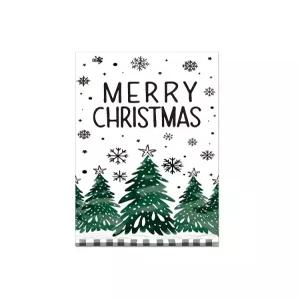 크마스 눈꽃 트리 냅킨 100매 파티 블 장식 식탁보 대용