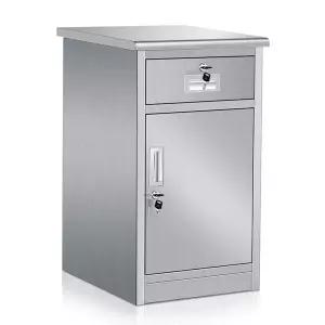 스테인레스 서랍장 다용도 수납장 스텐 사물함 두꺼운 모듈수납장 거실 철제 캐비닛