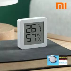 샤오미 온습도계 초정밀 디지털 온도계 습도계 미니 + 배터리 2개