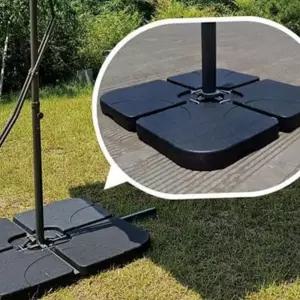 R72 4P 대형파라솔 물통받침대 4개 한세트 중량 받침