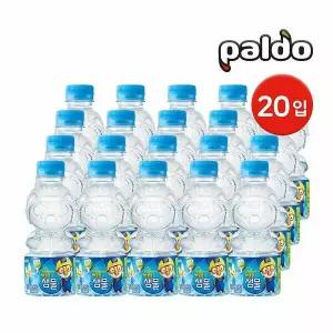팔도 뽀로로 샘물 생수 물 250ml 20입 어린이음료