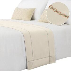 제이드 포켓 침대 러너 210 웨딩 침대 장식 사이즈 50CM 제공 침실 베이지 호텔