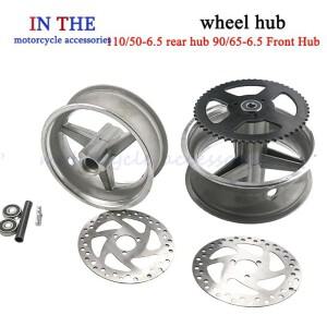 11050-6.5 뒷바퀴 9065-6.5 앞바퀴 허브 6.5 인치 합금 림은 47cc 미니 먼지 자전거 E 스쿠터 모토에 적합