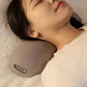 [폰세사리] KAUF 스마텍 무선 온열 마사지 베개 목 어깨 쿠션 공기압 승모근 마사지기 방향전환 3단계 강도