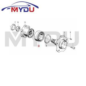 랜드로버 프리랜더 02-05 LR2용 LR041425 RFC000010 후륜 허브 베어링