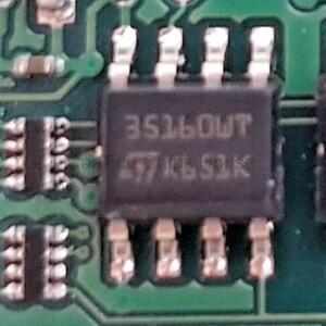 CG Pro VVDI EEPROM 칩 대시보드 레드 도트 클러스터 IC SOP8 35160DW 080DOWQ 160D0WT 로트당 5 개