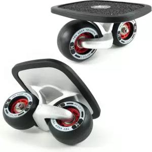 TKT 프리 스케이팅 아크 모양 휠 스플릿 스케이트보드 - 프로페셔널 휴대용 롤러 트랙 드트 알루미늄