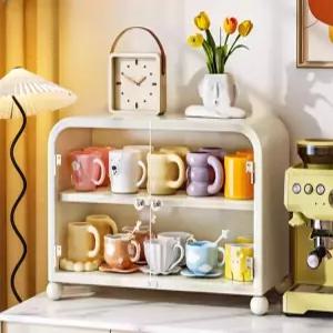 미니찬장 수납장 그릇장 주방 컵진열장