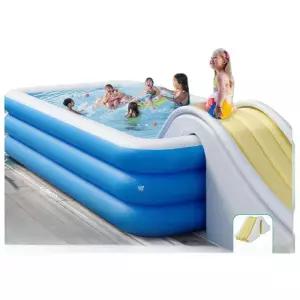 4.28m 에어 풀장 집터파크 패밀리풀장 수영장 대형 특대형 사각