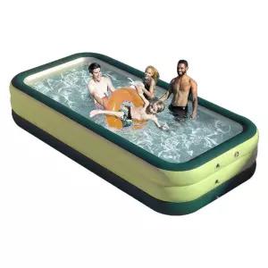 4.28m 사각 에어 초대형 물놀이시설 이동식 풀장