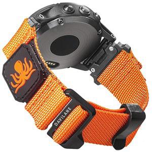 22mm 밀리터리 나일론 시계줄 Garmin Fenix 8 AMOLED / Solar 47mm 7 6 5 Instinct 3 45mm Forerunner 965 Epix 남성 하이킹 캠핑용 패턴이 있는 R ed Camo 스포츠