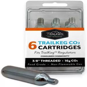 음료 디스펜서 및 CO2 재배자용 6팩 MTB 미니케그 - 식품 타이어 용기 인플레이터용 자전거 등급 나사산