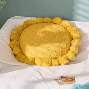 웅즈스토어 뜨개쿠션 거실 핸드메이드 소파 틈새 매듭